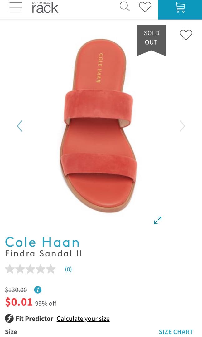 Findra sandal cole haan store