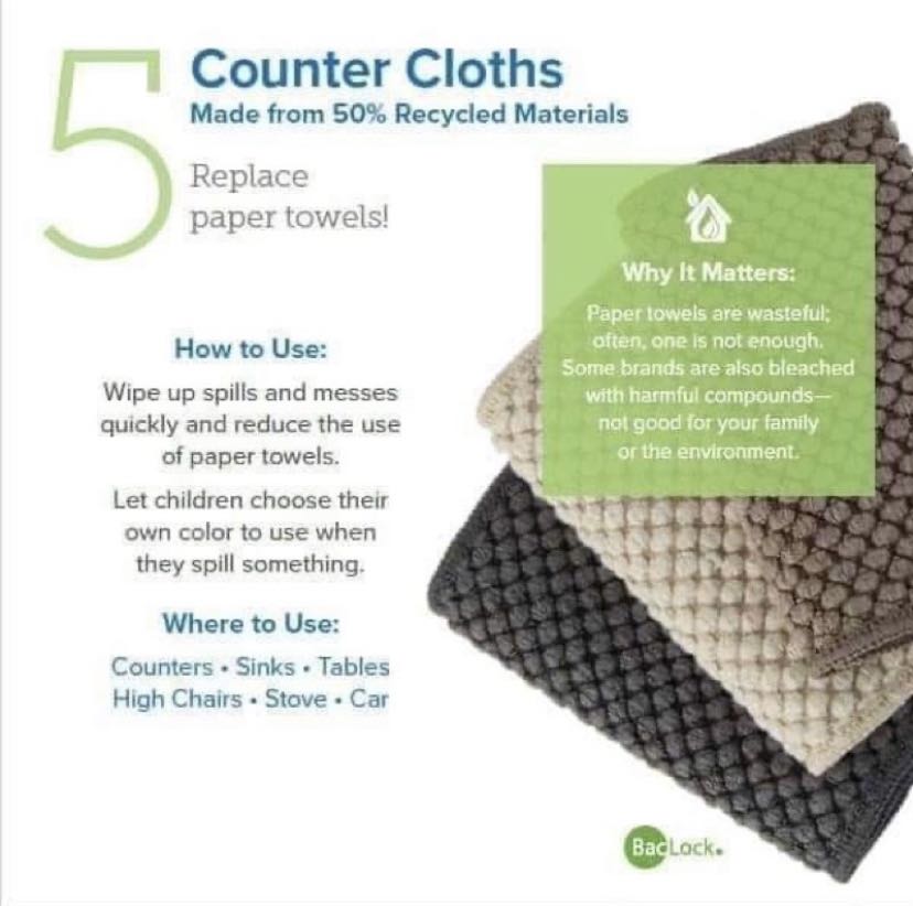 5 Ways to use Counter Cloth! - Norwex Singapore Malaysia