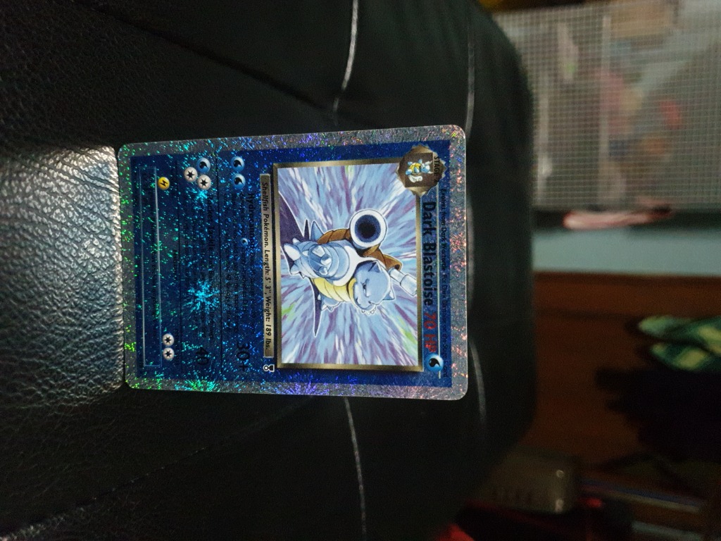 Dark Blastoise Reverse Holo, Hobbies & Toys, Toys & Games on Carousell