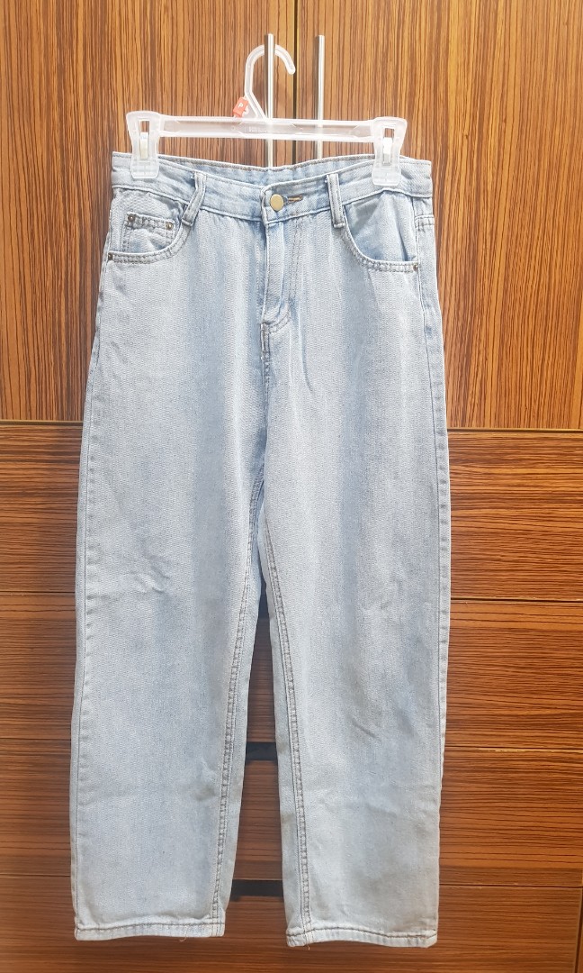 denim baggy jeans