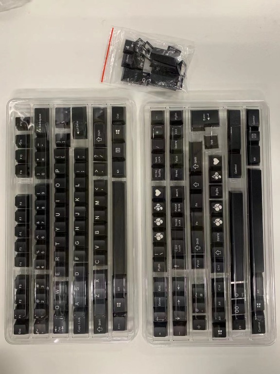 EnjoyPBT ABS Doubleshot WOB Keycaps Set, 電子產品, 其他 Carousell