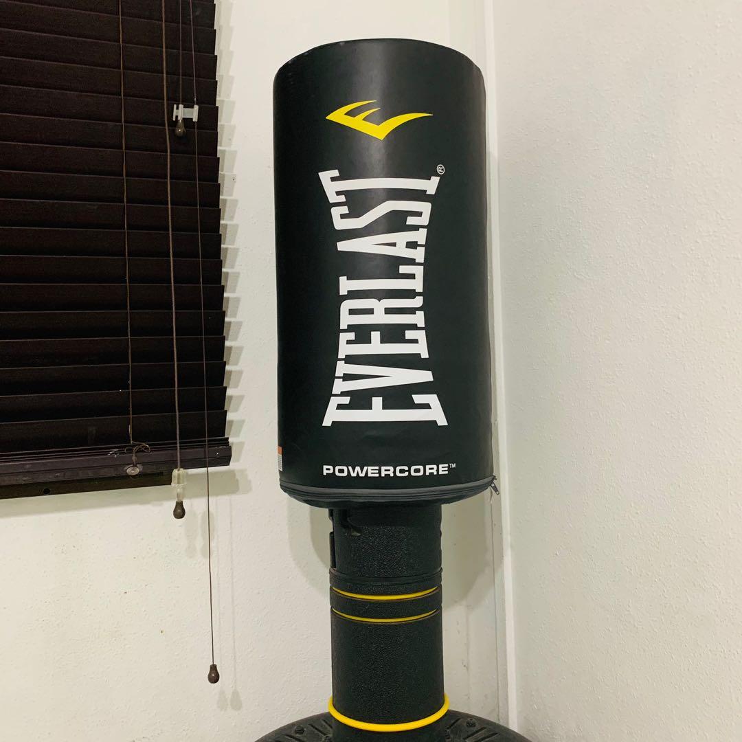everlast upright punching bag