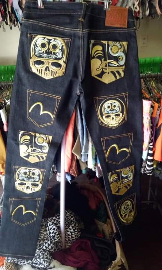 Evisu best sale vintage jeans
