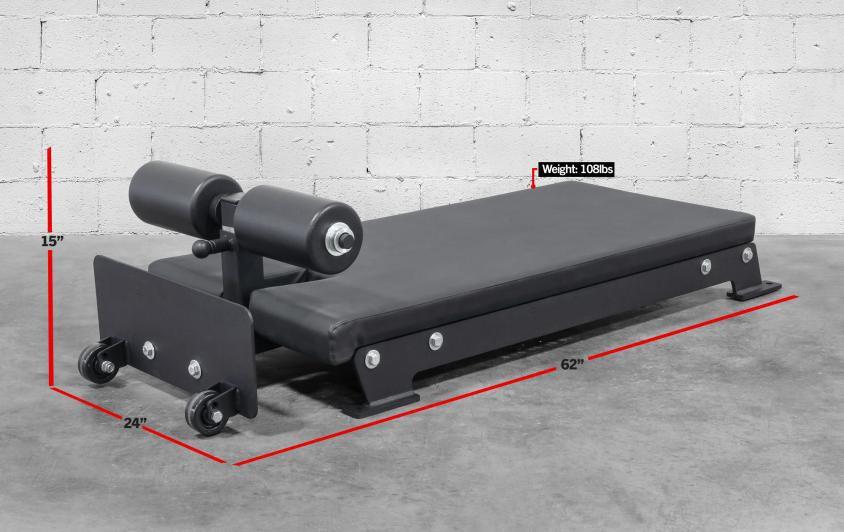 Floor GHD Glute Hamstring Nordic Curl Bench, Sports Equipment, Exercise
