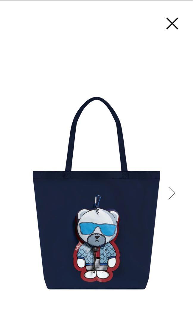 Furla outlet nylon tote