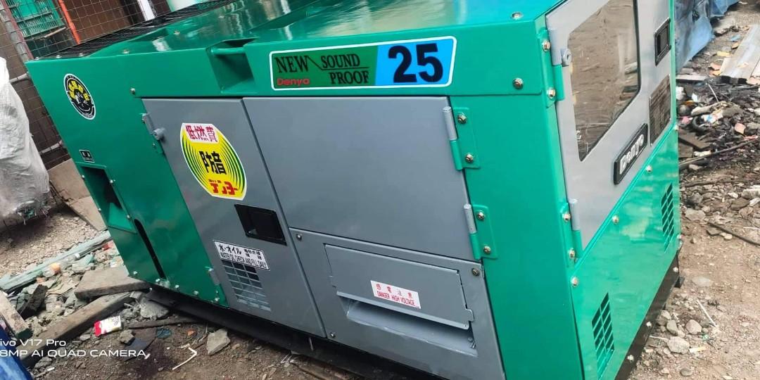 Generator Denyo.. (Category: Construction Tools & Equipment) located in Manila. Submitted by jumararrogante (Listing ID 1068272807, Image 2). Description: .Second Hand 25KVA Denyo Diesel Generator Set " Silent Type " ModeL:DCA-25SPI Engine: Isuzu C240 Rating: 25KVA Voltage: 220 Phase: 3 Frequency: 60Hz RPM: 1800 Running Condition. Gagamitin na Lng Po. Price Is Negotiable. Be Ware to scammer! Please Contact me for more Info ..