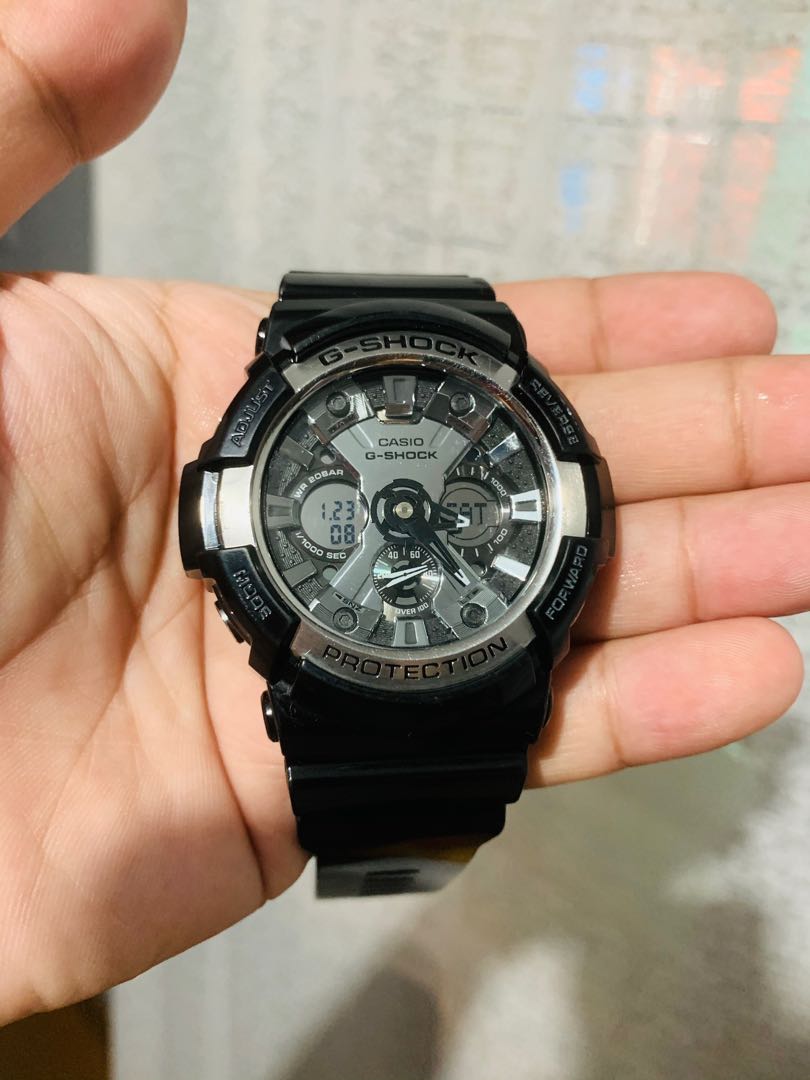 g shock ga 200 bw