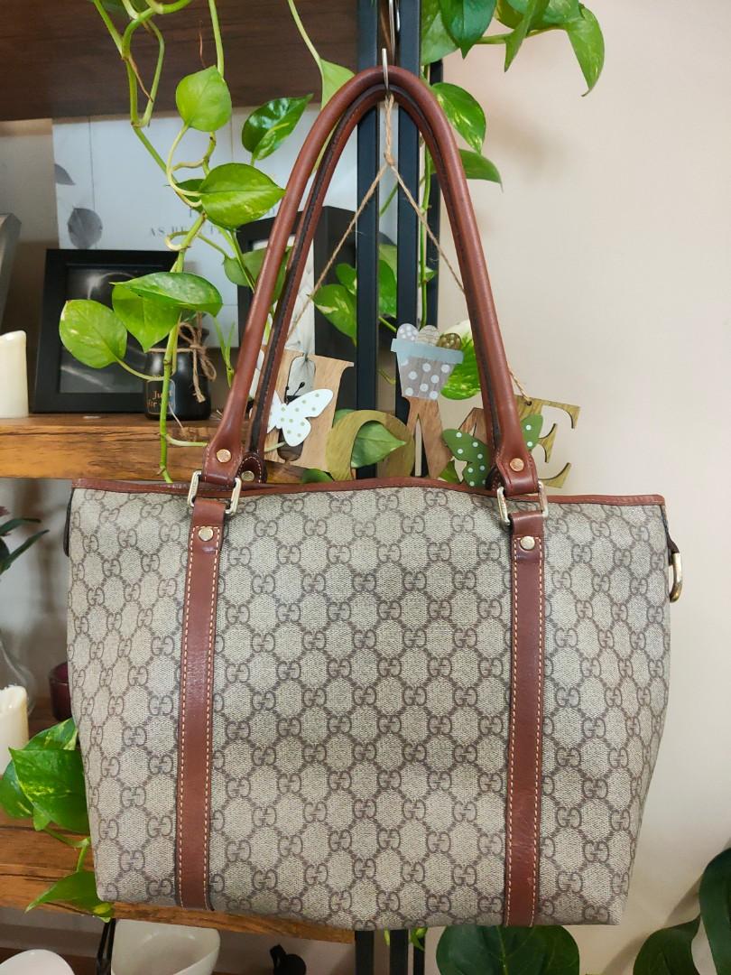Gucci tote top bag vintage