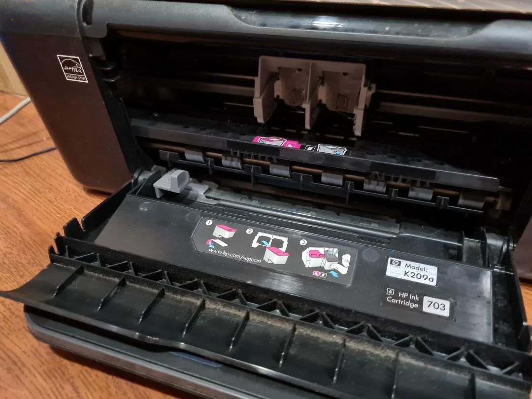 HP Deskjet Ink Advantage K209a AIO Printer (Print Scan Copy), Computers