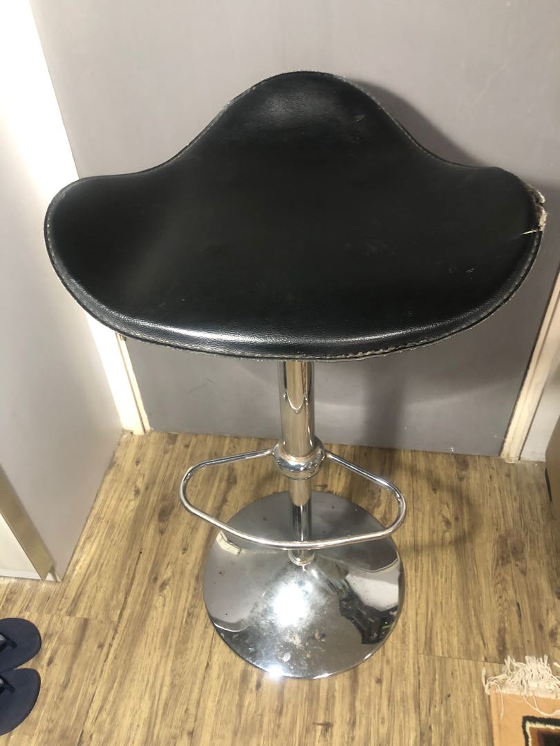 Hydraulic Horse Saddle Barstool / Kursi Bar Pelana Kuda Hidrolik