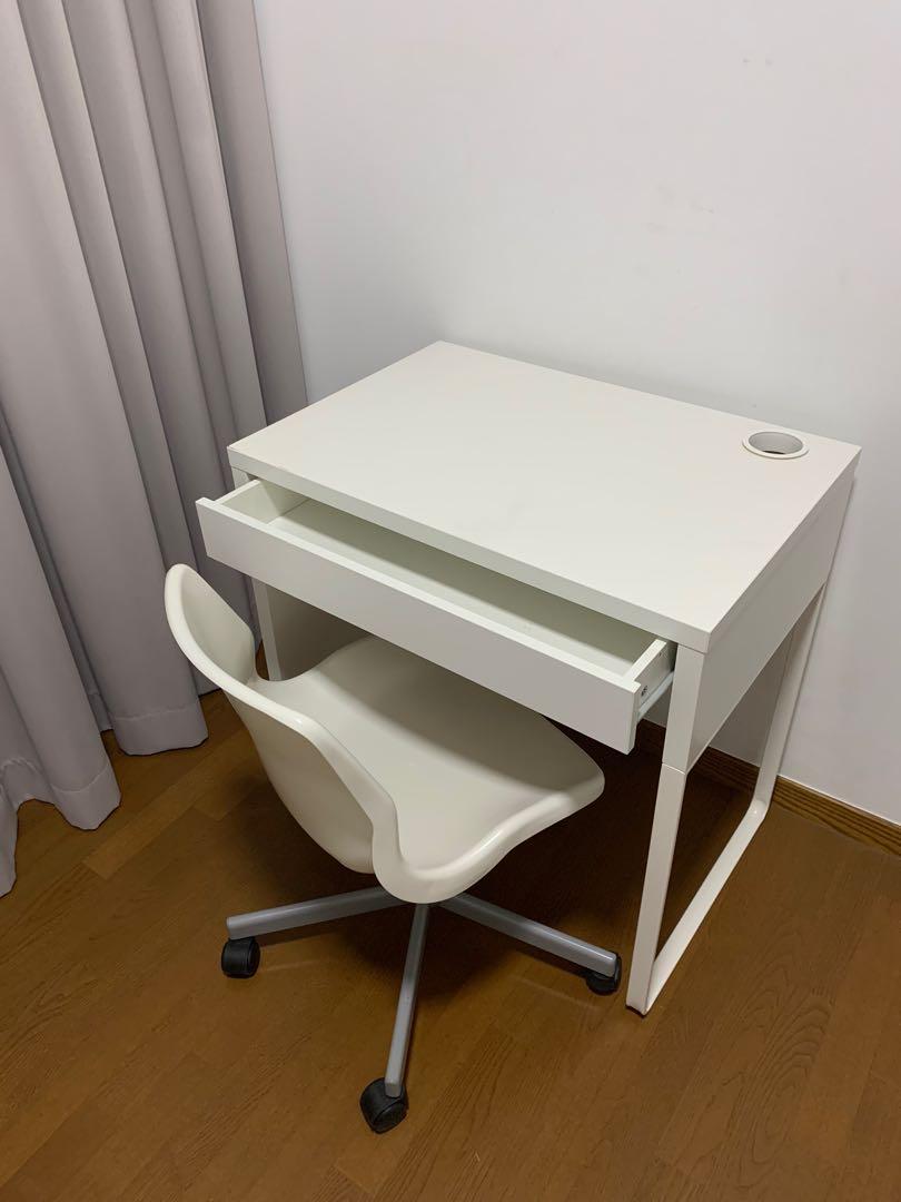 Ikea Kid Desk And Desk S Chair Furniture Home Living Furniture Tablets Sets On Carousell