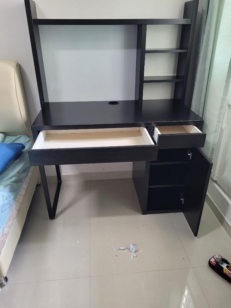 Ikea Kids Study Table With Shelf Furniture Tables Chairs On Carousell