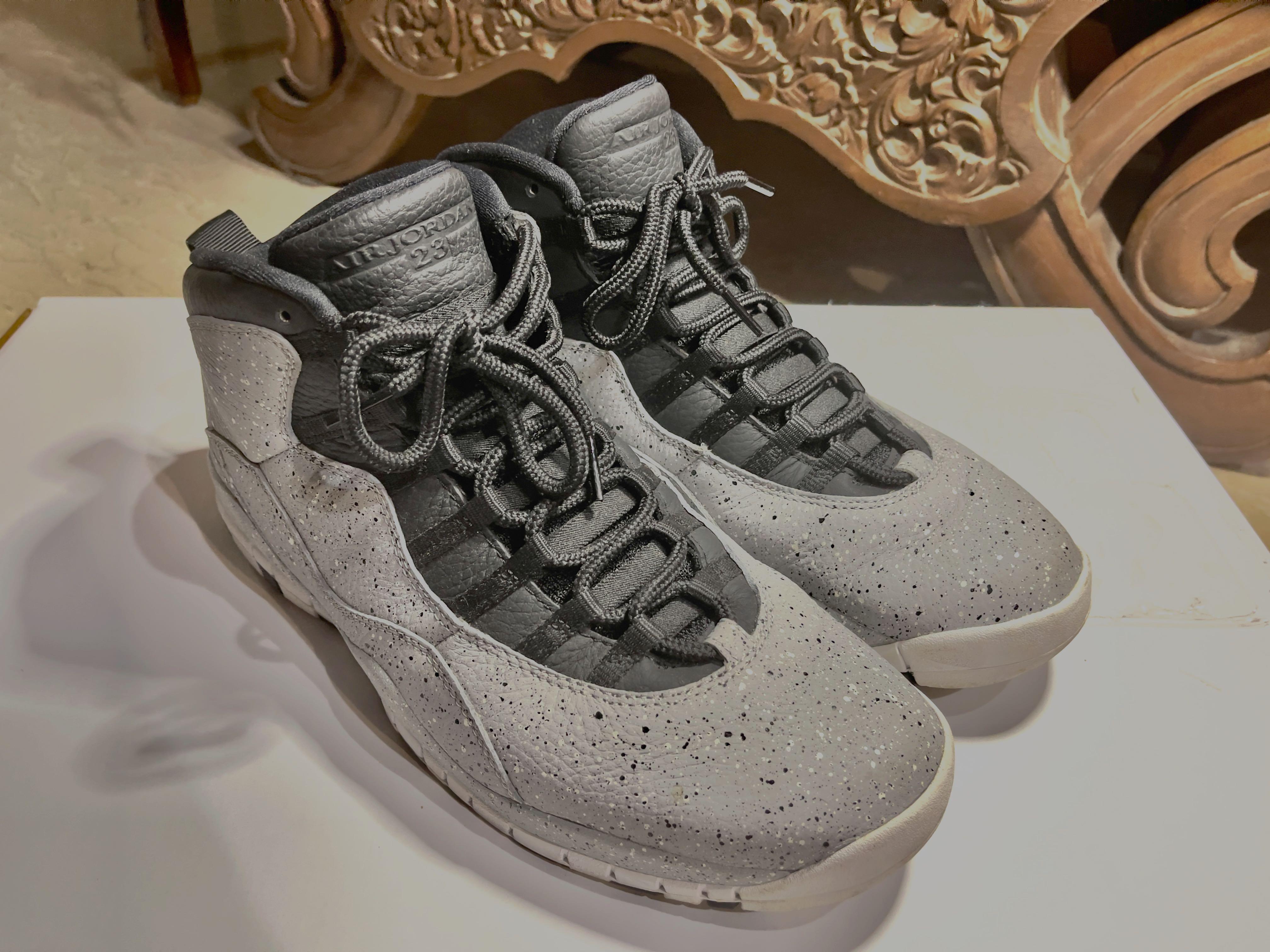 Retro jordan 10 cement sales