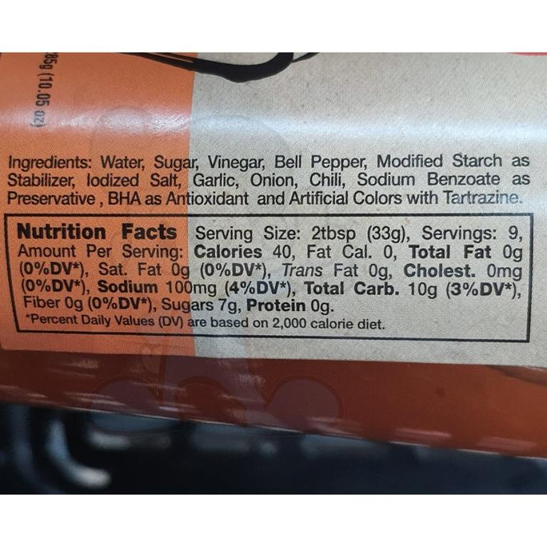 Jufran Sweet Chili Sauce (2 x 285g), Food & Drinks, Packaged & Instant