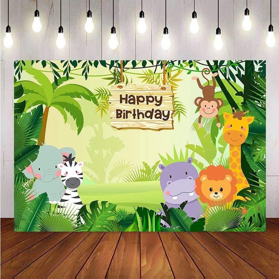 jungle-animal-theme-party-supplies-birthday-banner-party-backdrop