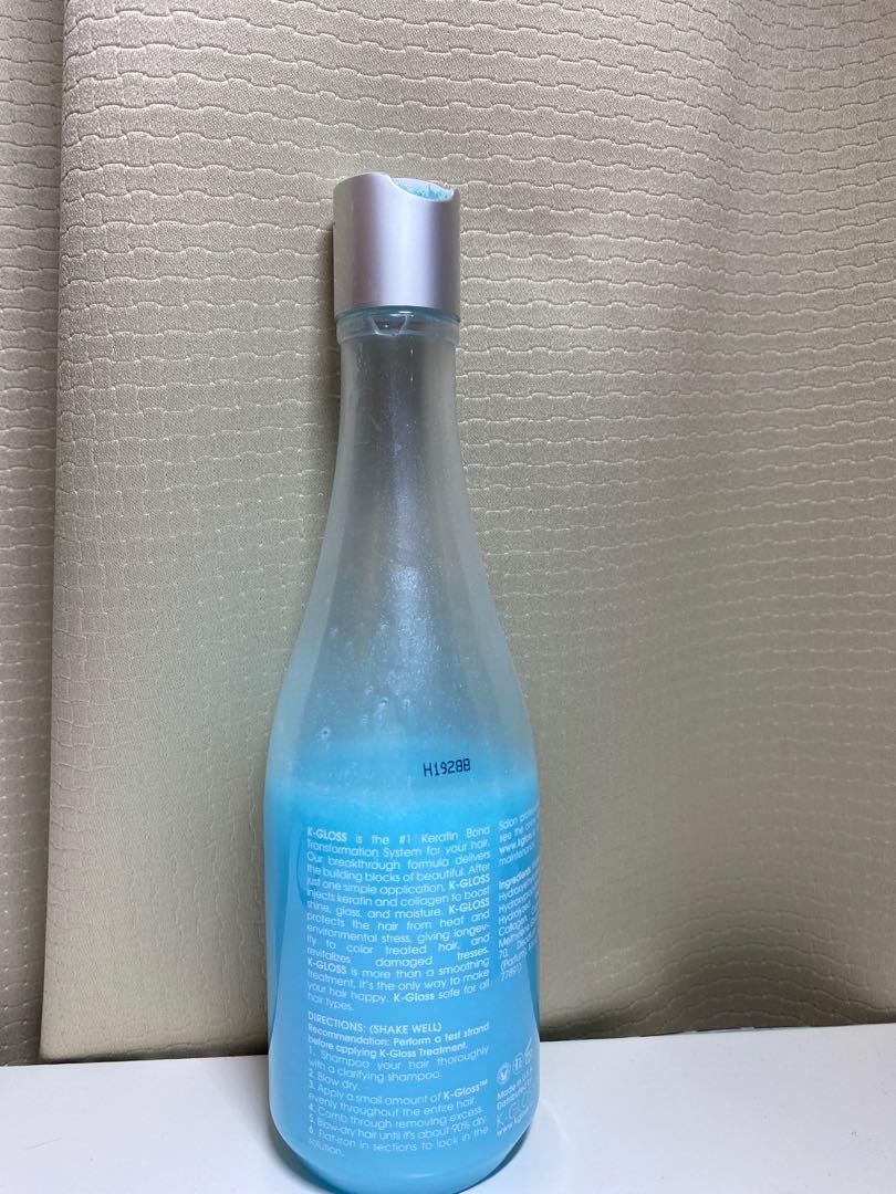 K Gloss Hair Treatment, Health & Beauty, Hair Care on Carousell
