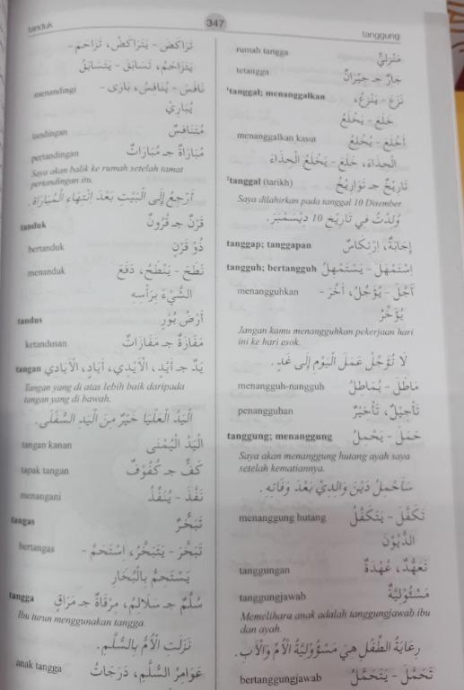 Kamus Bahasa Melayu Bahasa Arab Bahasa Arab Bahasa Melayu B Edisi Ketiga Hobbies Toys Books Magazines Fiction Non Fiction On Carousell