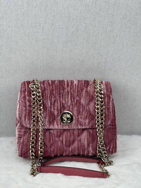 Natalia Crushed Velvet Small Flap Crossbody 2024 www.alhudapk