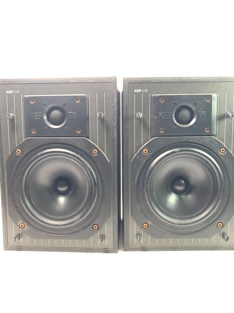 KEF C10 Bookshelf Speaker, Audio, Soundbars, Speakers & Amplifiers on