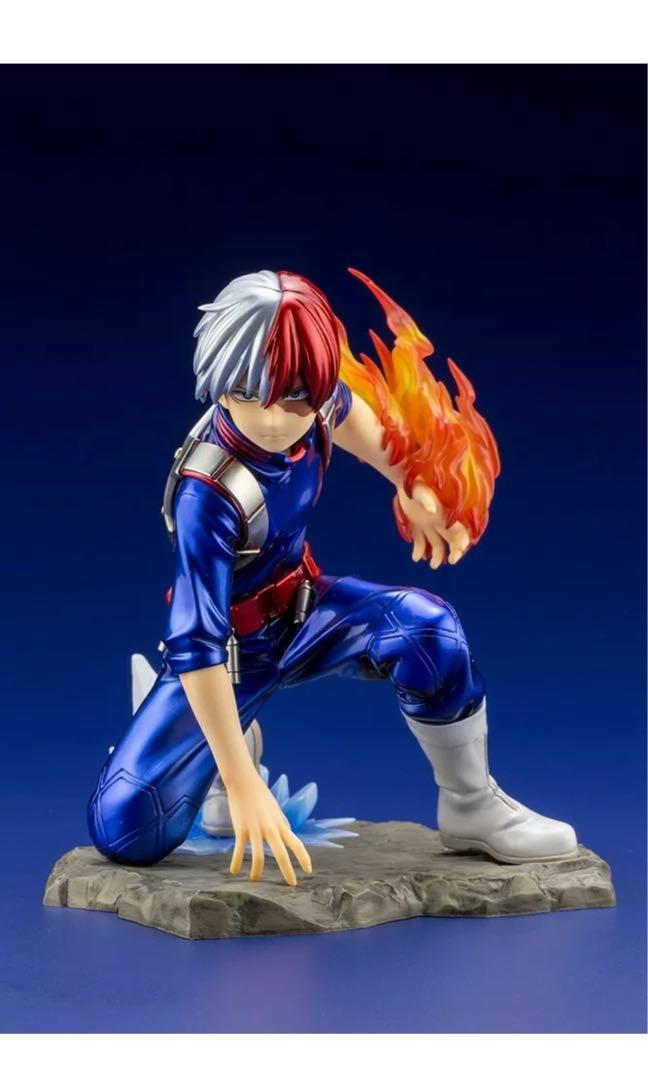 Kotobukiya Artfx J My Hero Academia Shoto Todoroki Limited Metallic Colour Hobbies Toys Toys Games On Carousell