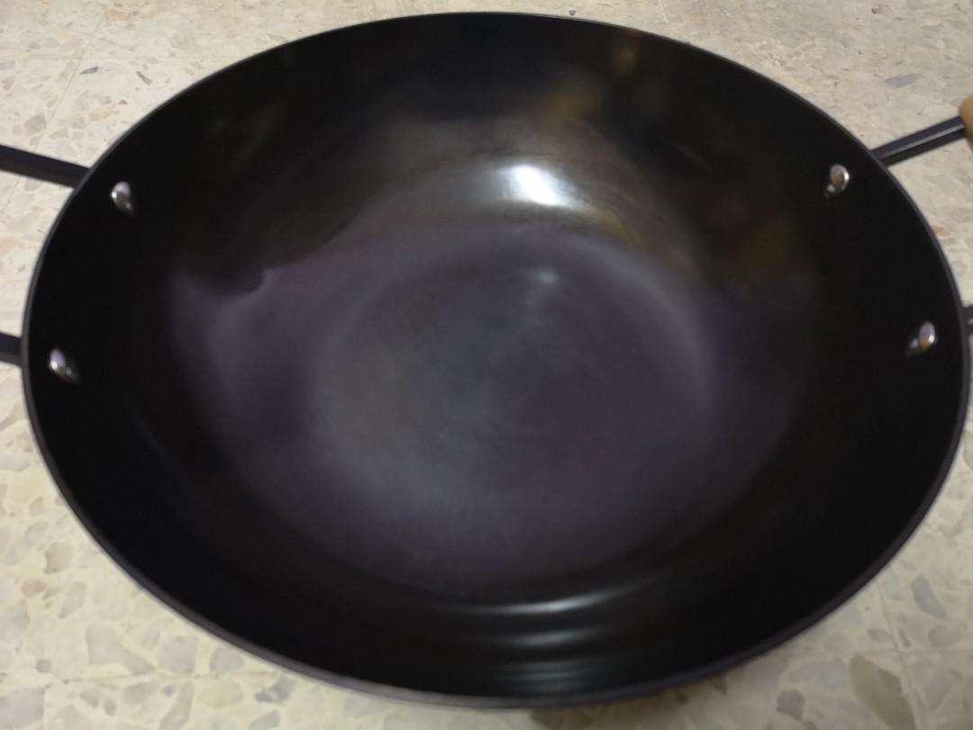 La gourmet Nitrigan 40 x 11cm Cast Iron Open Wok , 8L (IH) - La gourmet®  Malaysia