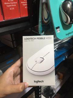 Logitech M350 Wireless Mouse Pebble Off-White With Bluetooth