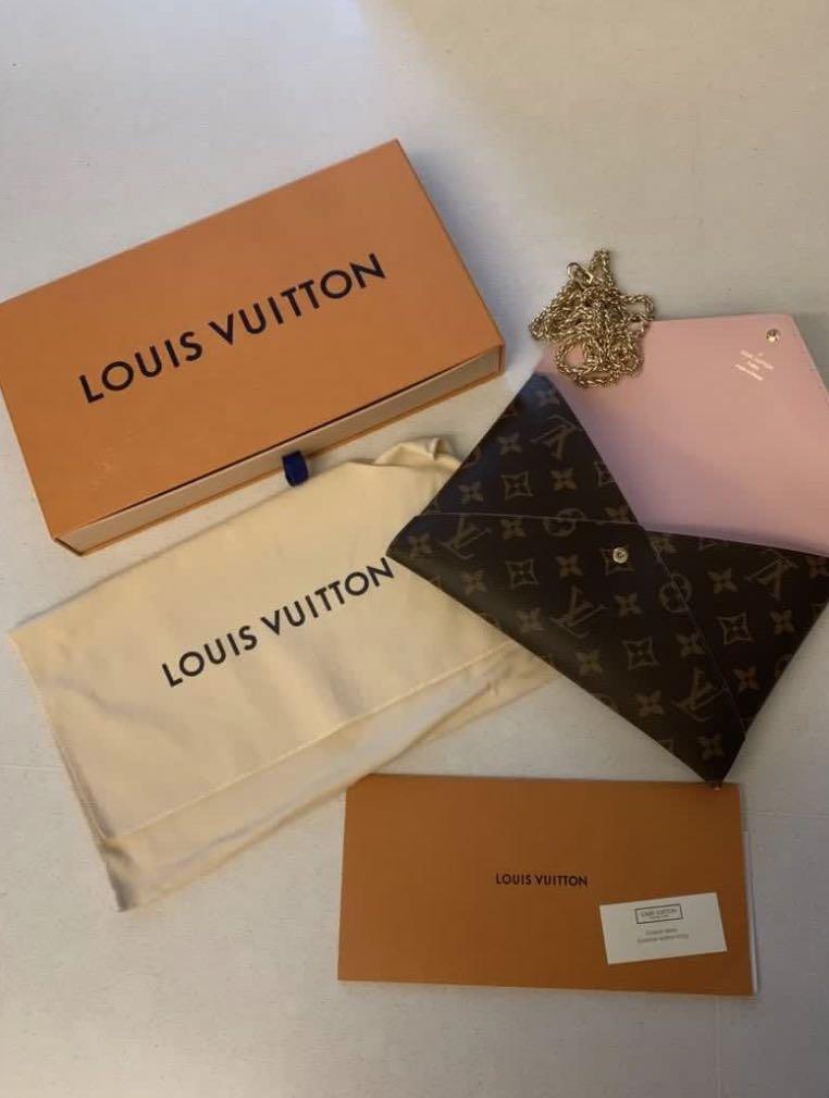Louis Vuitton Monogram Large Kirigami GM Pochette Envelope Pouch Clutch  2LK0106 For Sale at 1stDibs
