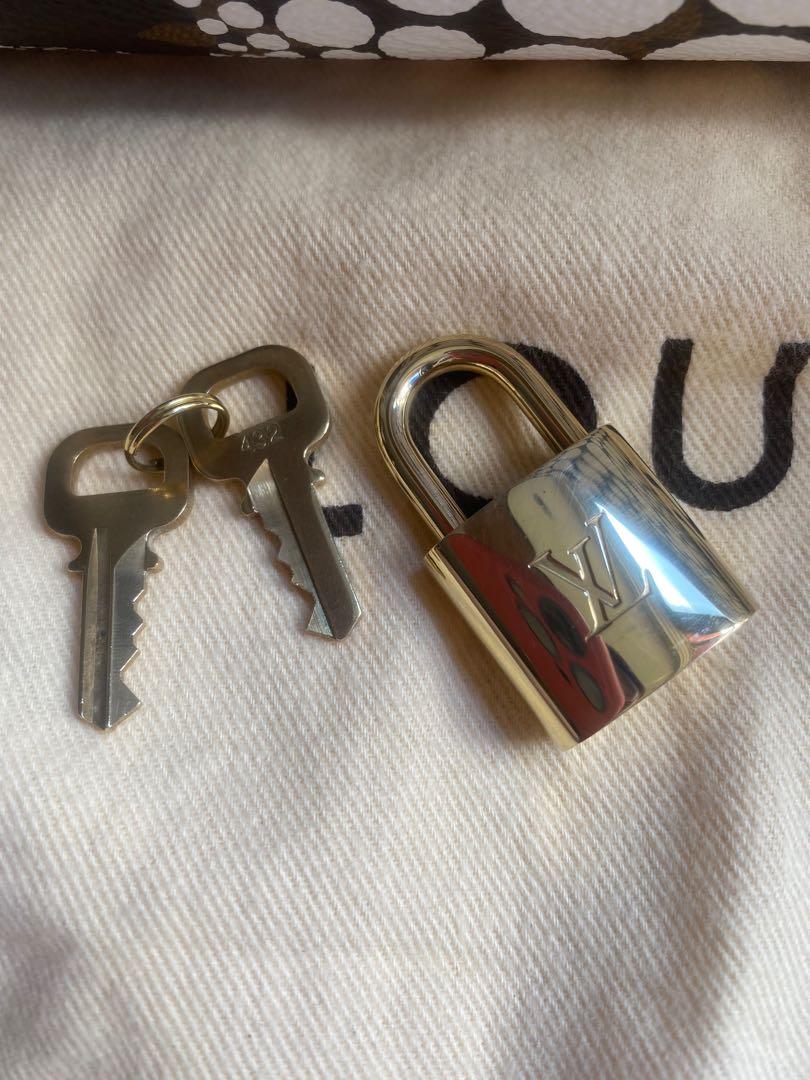Louis Vuitton, Other, Rare Silver Louis Vuitton Lock And Key 33