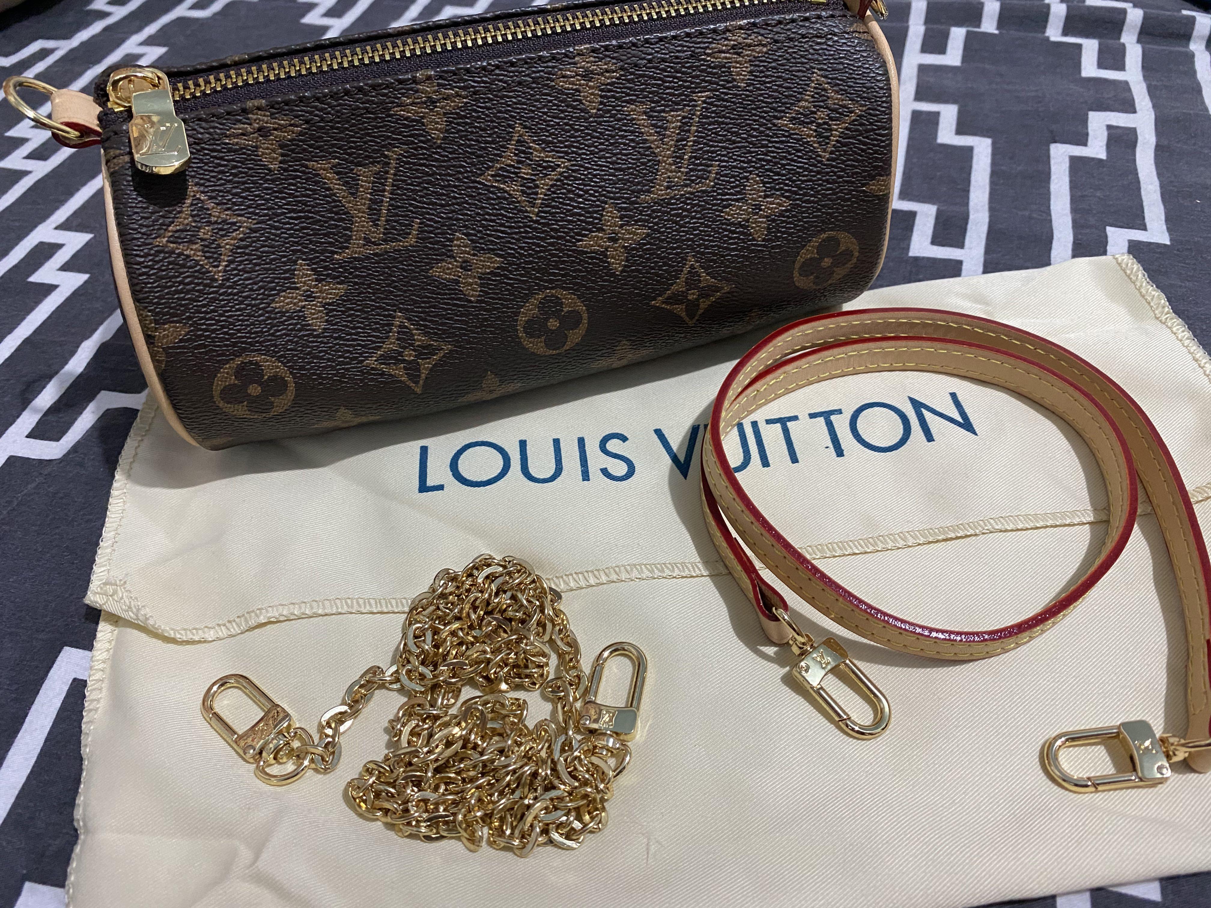 Louis Vuitton Mini Papillon vs Mini Pochette comparison and review and  which I like better 
