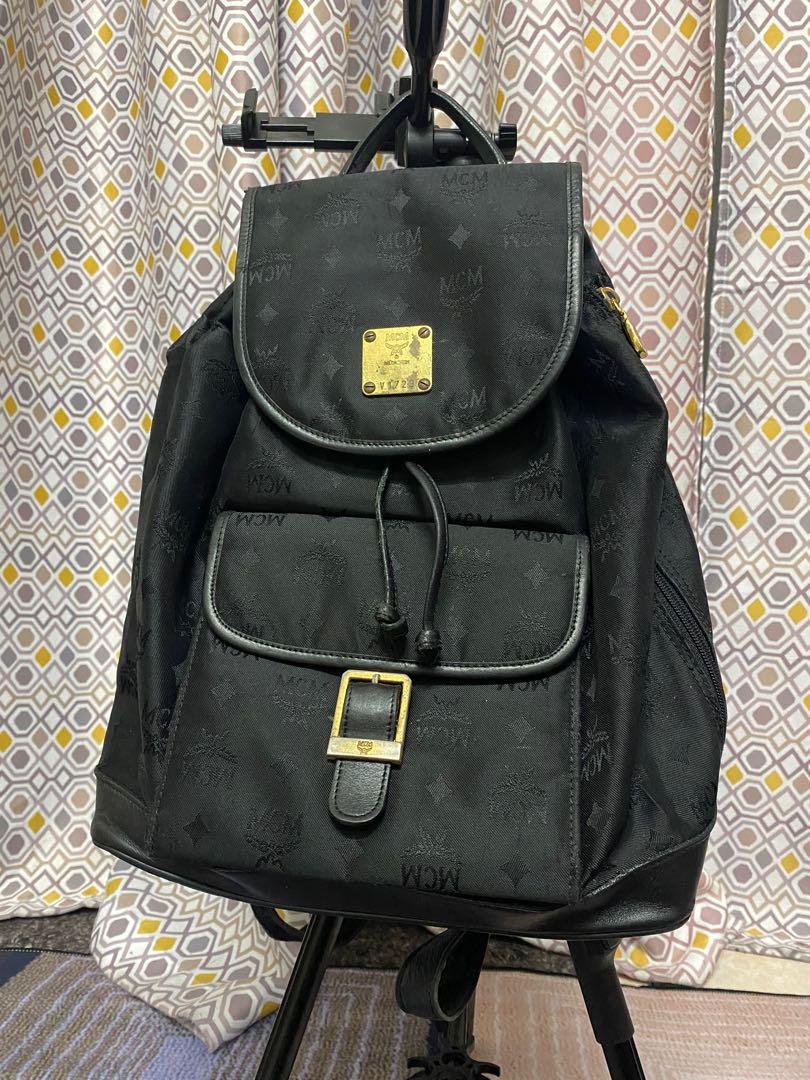 Mcm store bag backpack