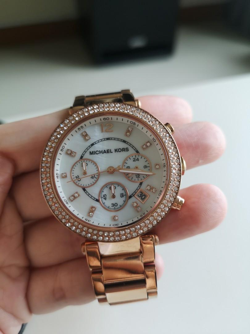 Đồng hồ michael kors nữ mk5491 dây thép không gỉ 38mm  pnjcomvn