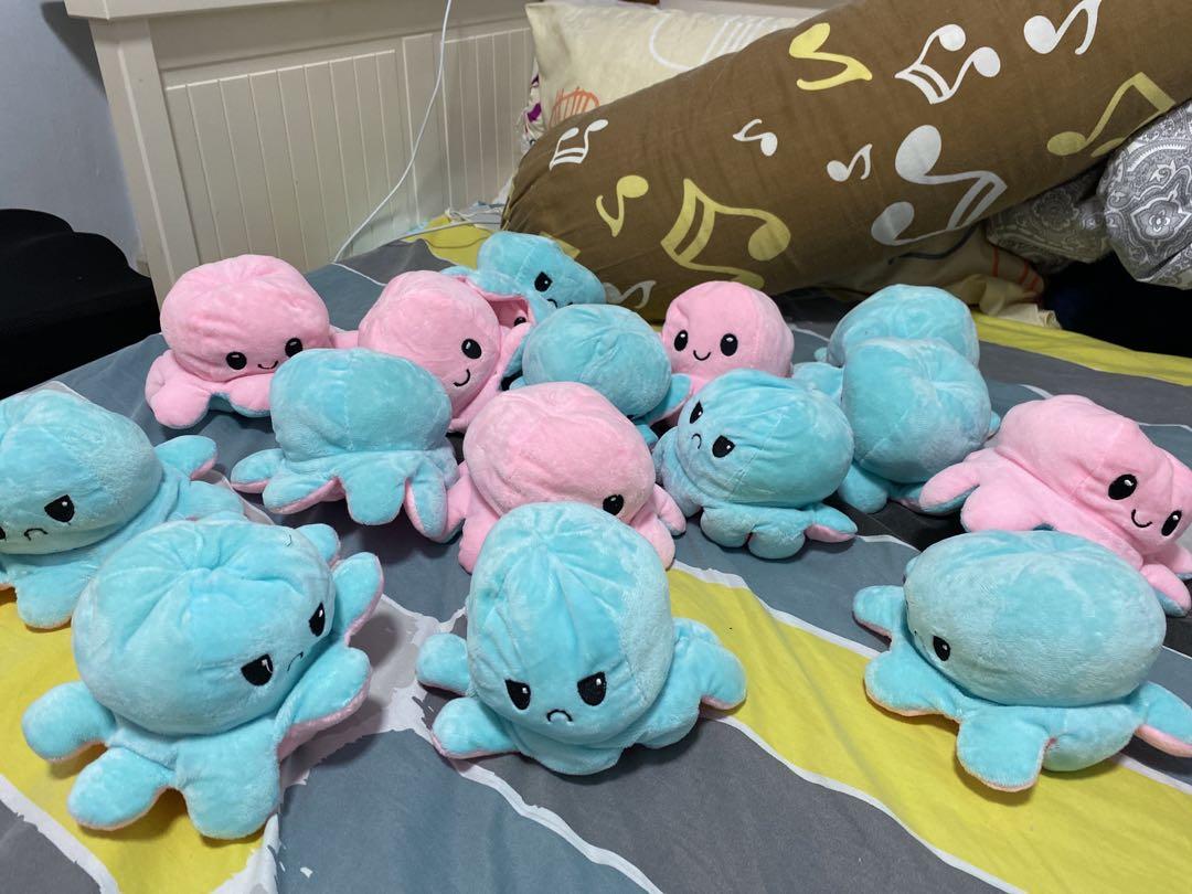 mood changing squid plush