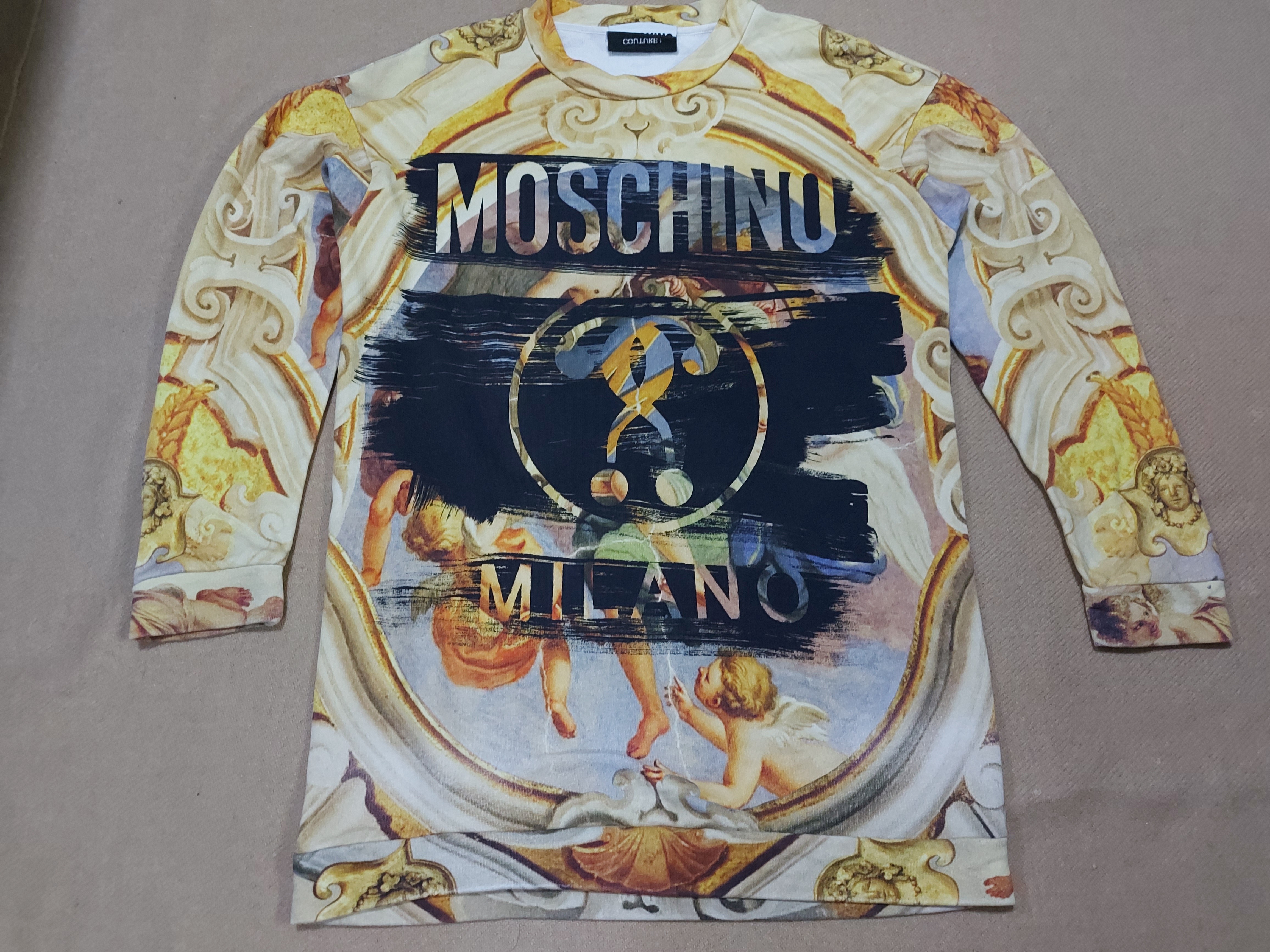 moschino couture pullover