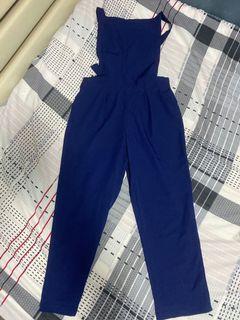Neoprene Navy blue Jumpsuit