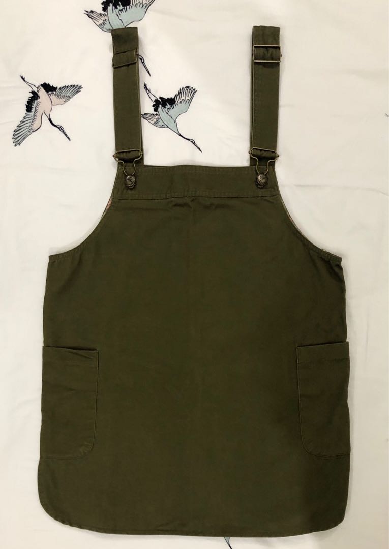 Khaki green hot sale jumper dress