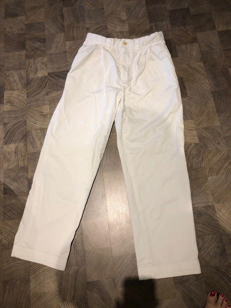 Polo ralph clearance lauren white pants