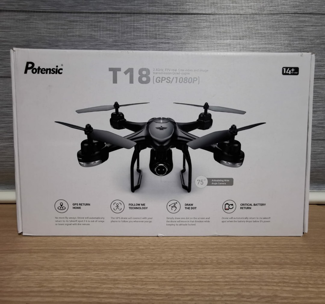 Potensic outlet t18 battery