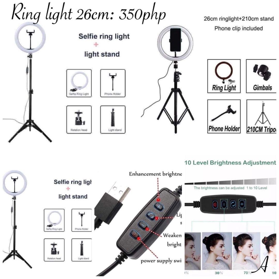 Ringlight 26cm (Category: Lighting) located in Cainta. Submitted by iubelle (Listing ID 1068350403, Image 1). Description: .