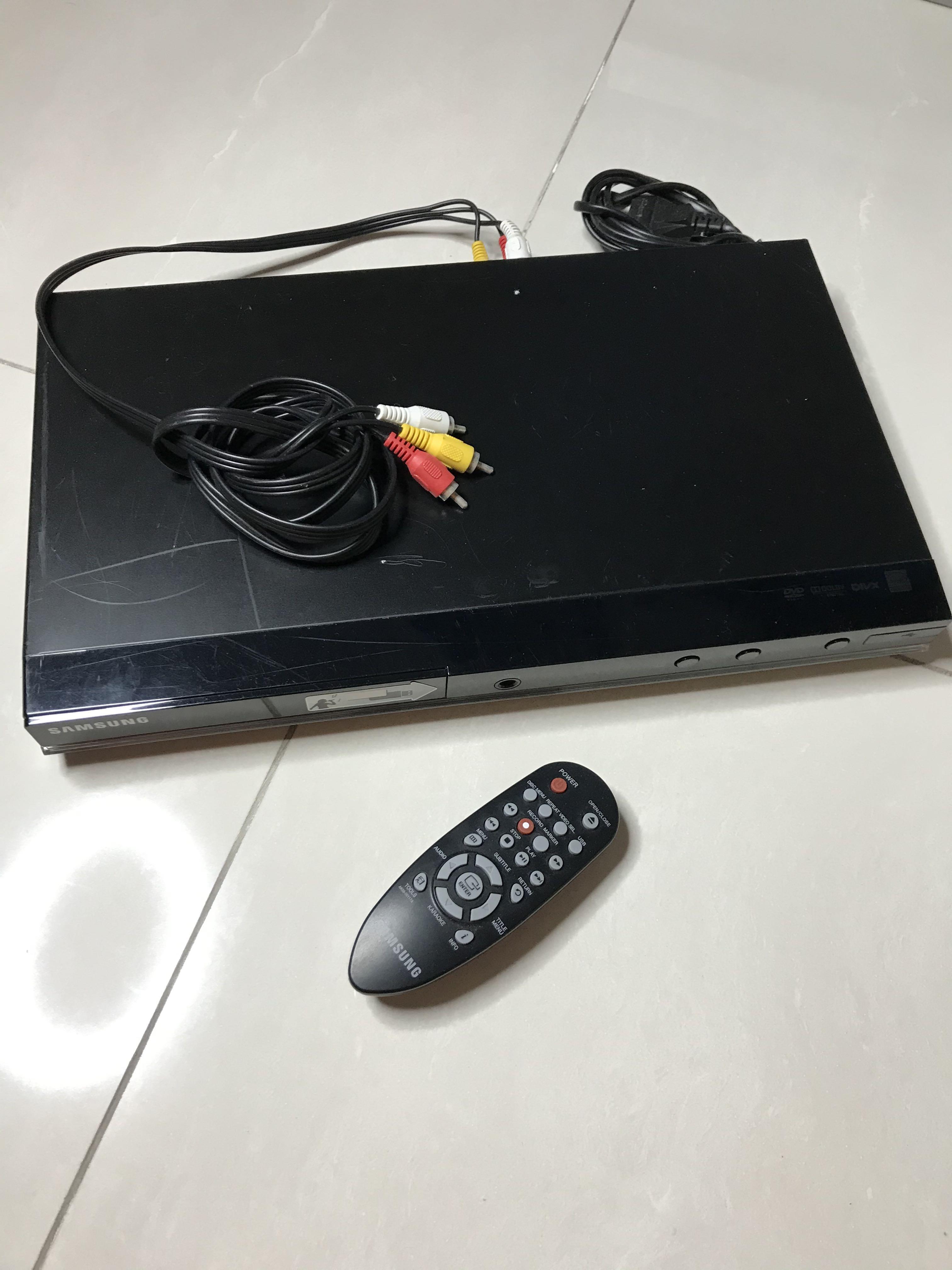 Samsung DVD Player D360K, Audio, Soundbars, Speakers & Amplifiers on