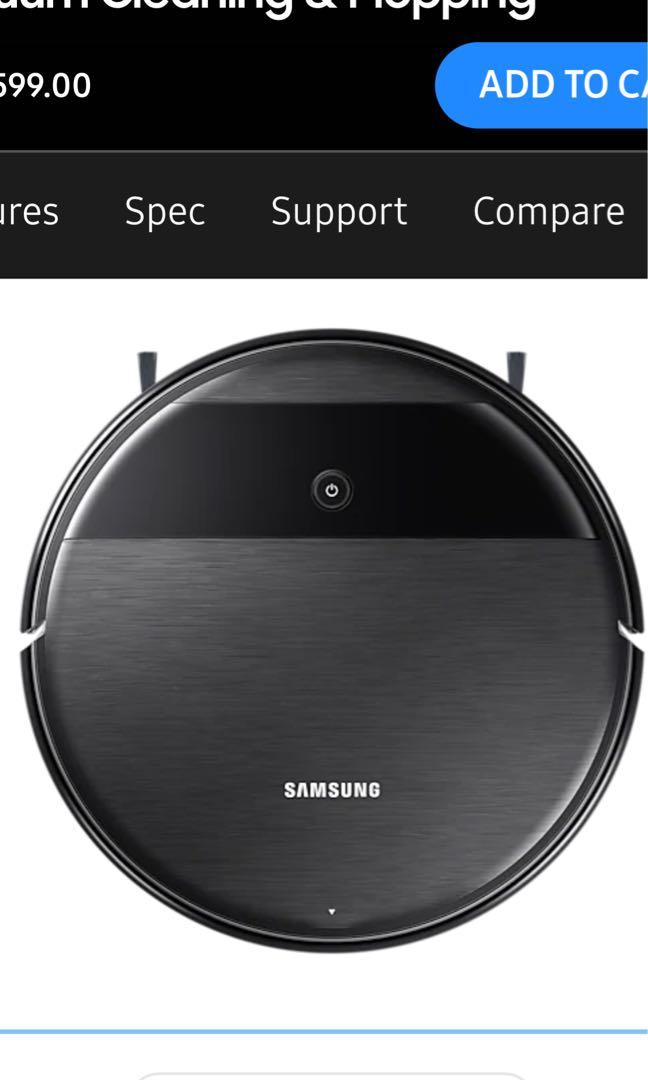 Samsung Powerbot-E, VR5000, TV & Home Appliances, Vacuum Cleaner ...