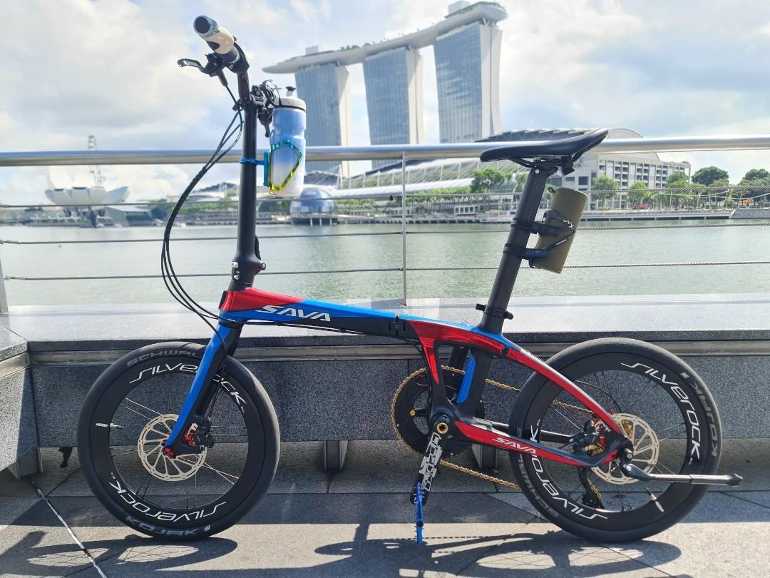 Sava z1 folding bike carbon 11 speed 