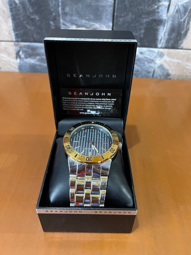 Sean John Diamond Watch Authentic Men s Fashion Watches