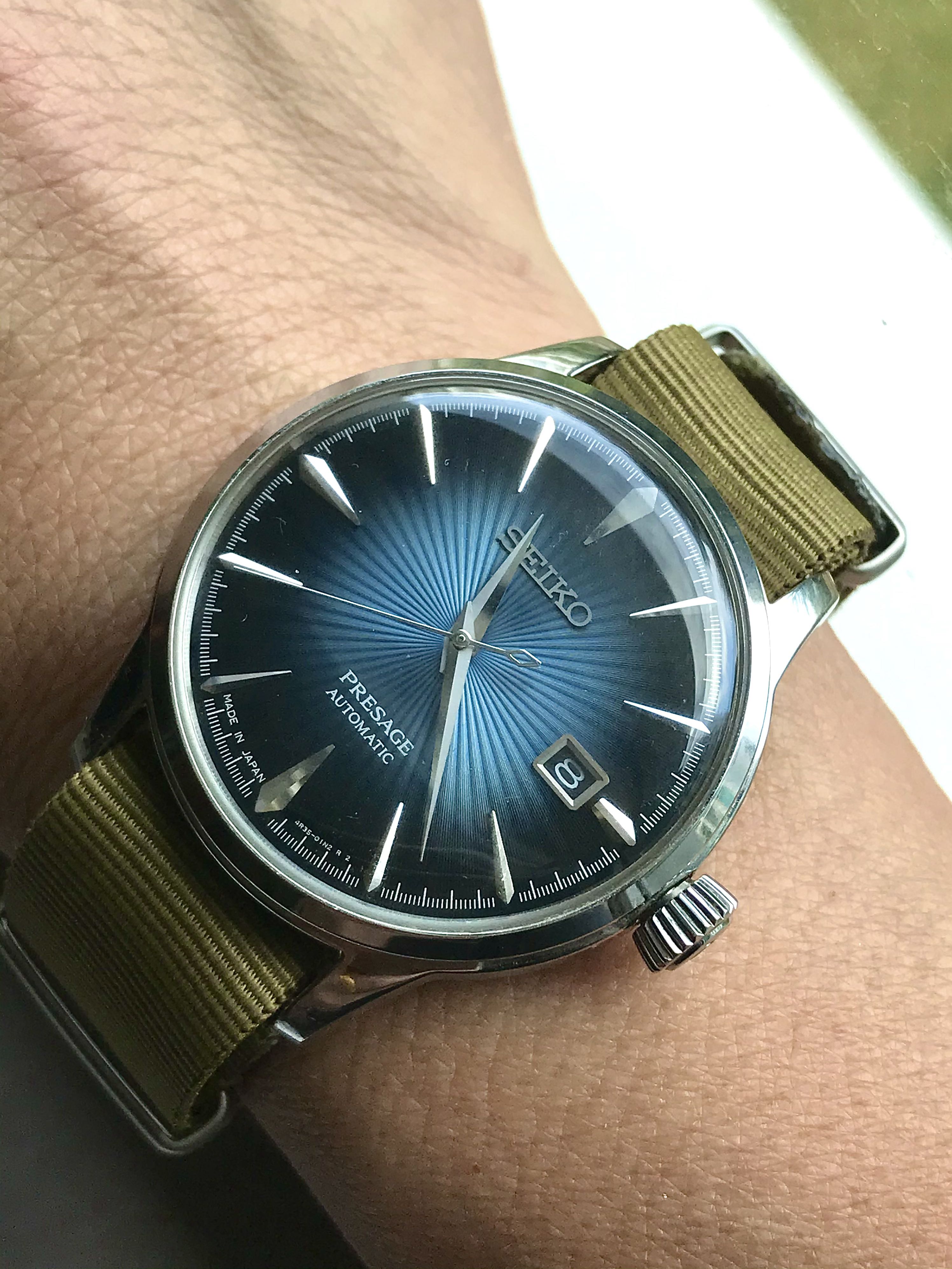 Seiko Presage Cocktail Automatic SRPB41J (excellent condition) - not  Speedtimer/citizen/Pogue/grand seiko/Oris, Men's Fashion, Watches &  Accessories, Watches on Carousell