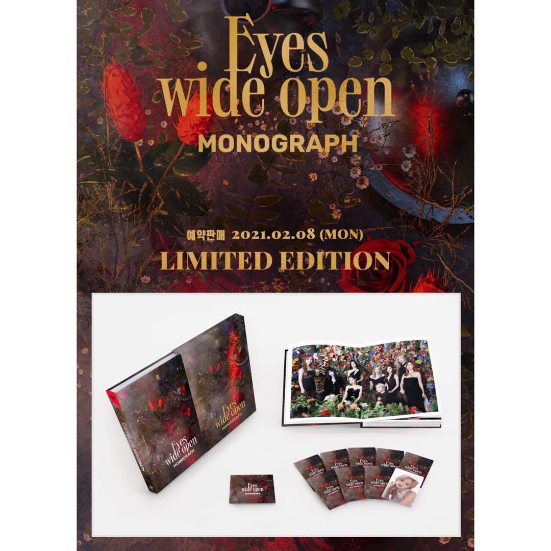 TWICE monograph eyes wideopenK-POP/アジア