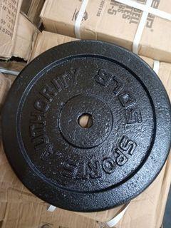 Sports Authority Plates 50lbs  - home and gym equipment