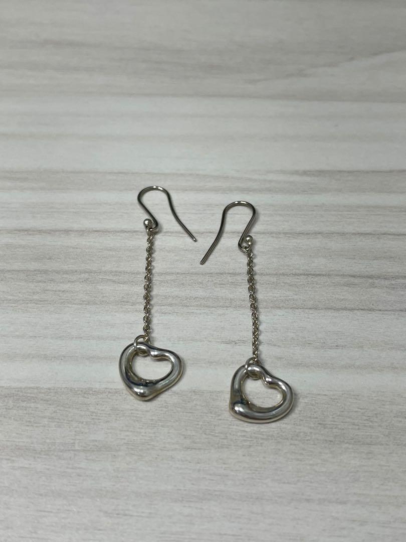 Tiffany heart new arrivals drop earrings