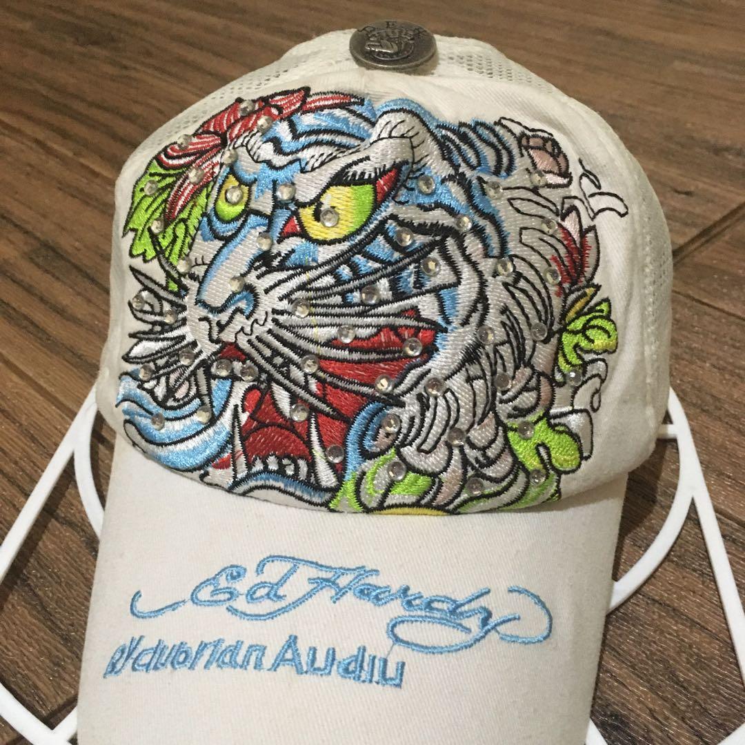 Topi Vintage Ed Hardy Original, Fesyen 