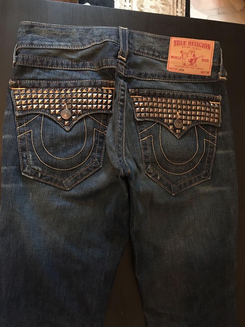 True Religion Studded Jeans