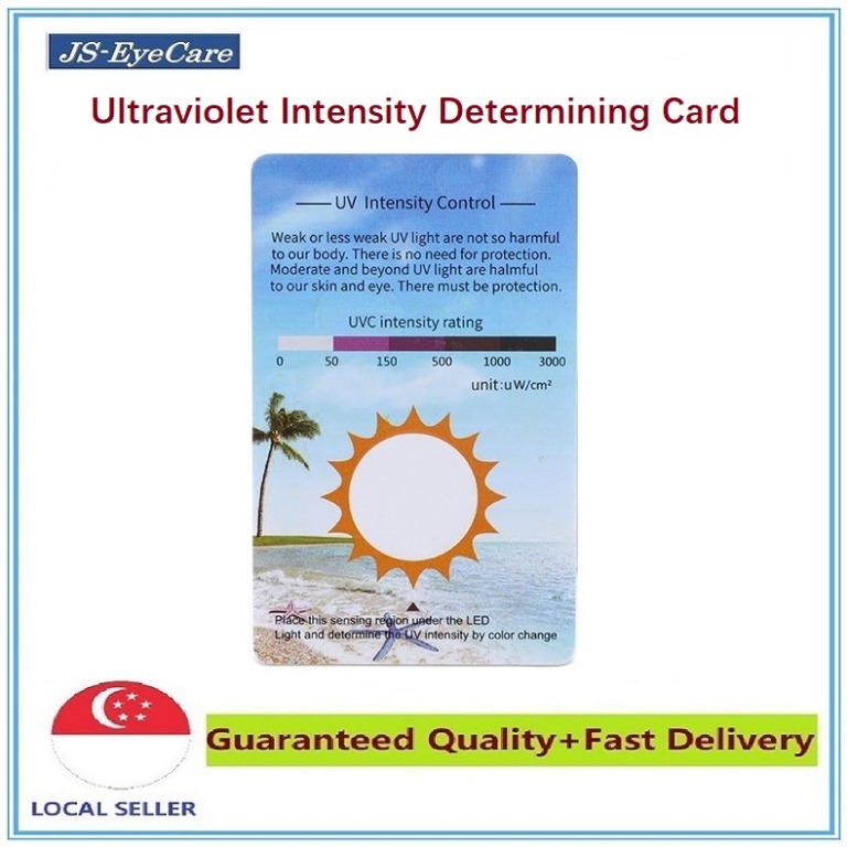 Ultraviolet (UV) Intensity Determining Card (JS-A009), Everything Else ...