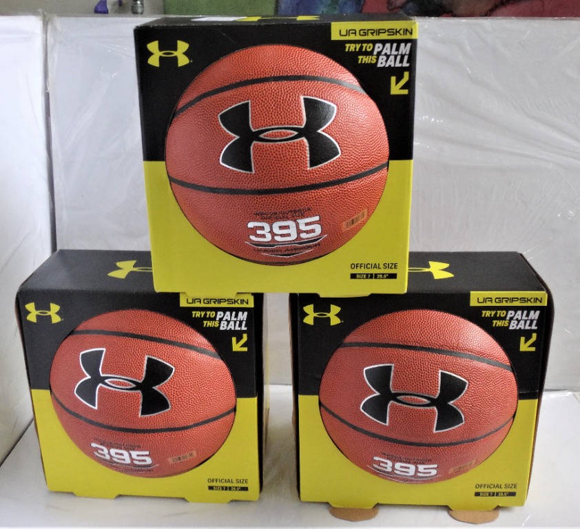 Under Armour Basketball 395 Official Size NewUSA, Sports Equipment, Sports Equipment and Supplies on Carousell